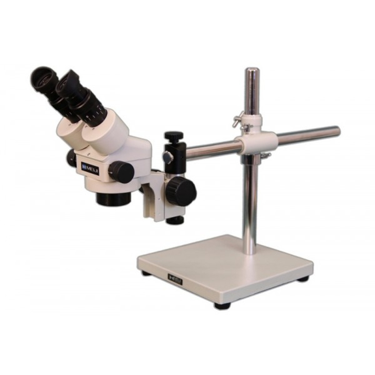 Meiji EMZ-5 Zoom Stereo Microscope on Boom Stand, 7x - 45x