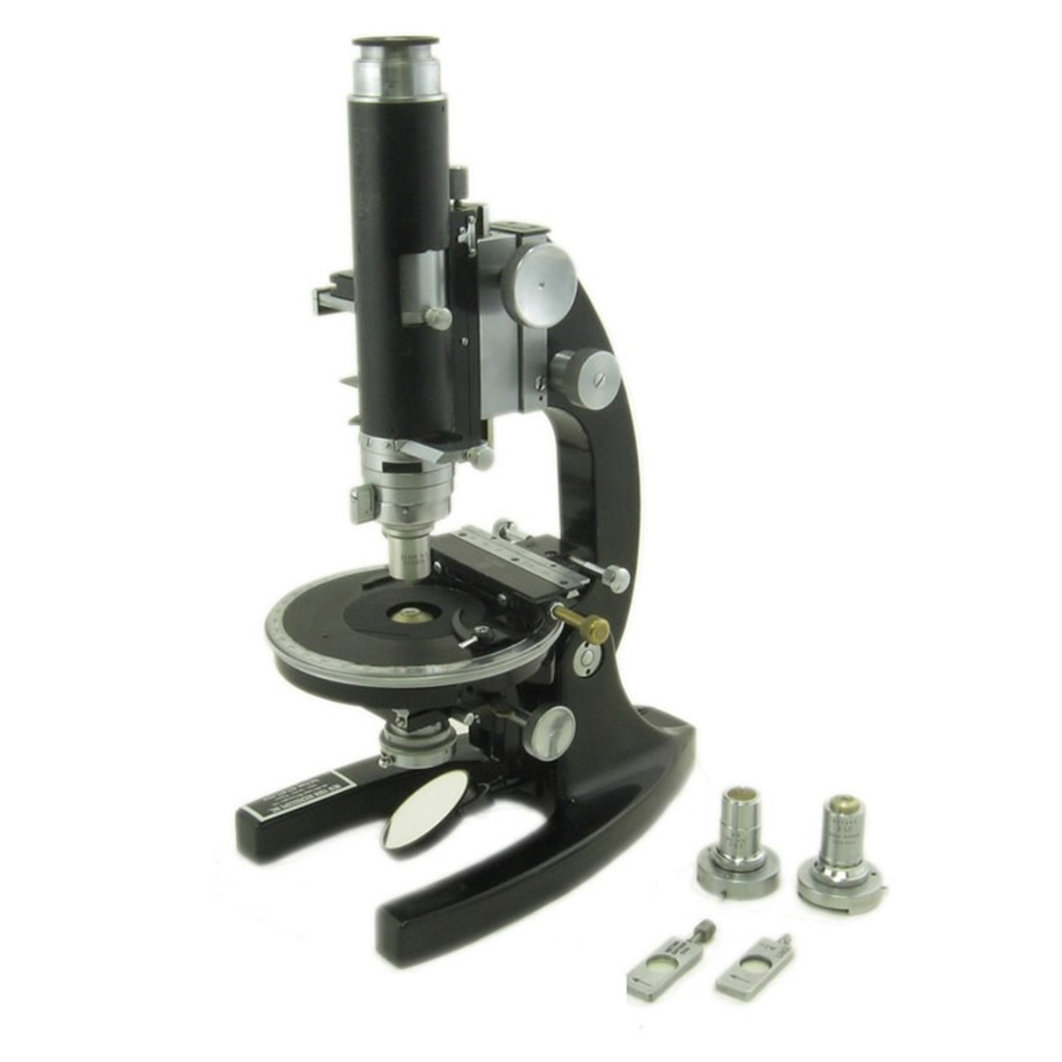 Bausch & Lomb Monocular Polarizing Microscope - Vintage - New York