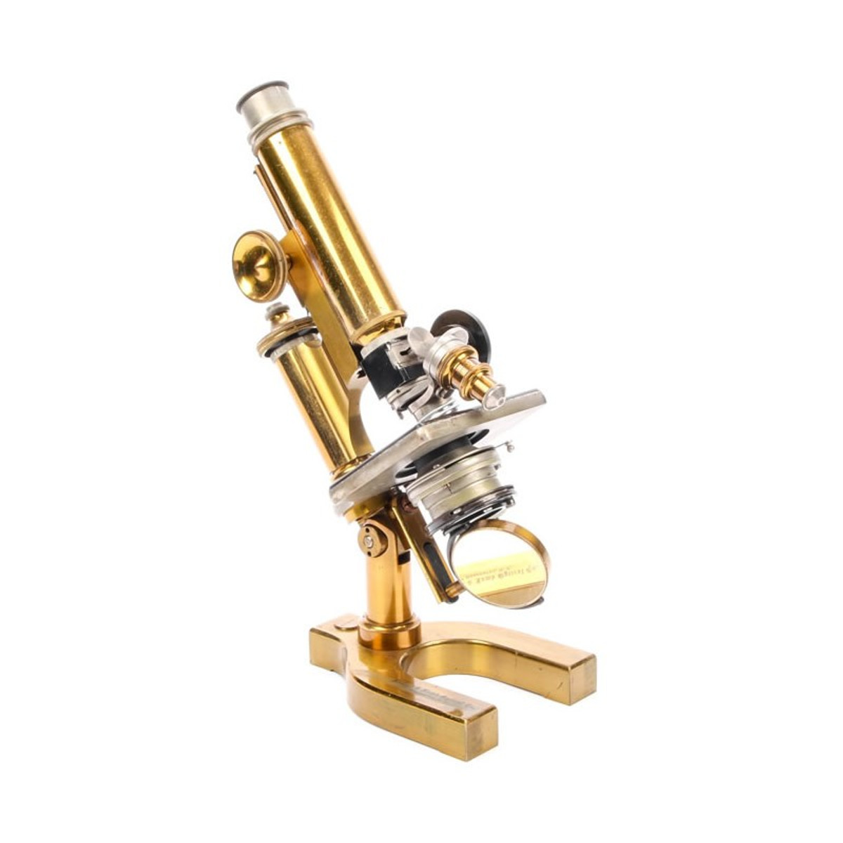 Bausch u0026 Lomb American Cased Microscope With Triple Lenses - Antique - New  York Microscope Company