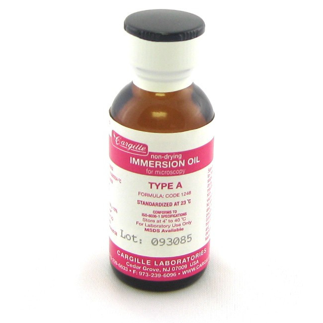 Oil Immersion 1 oz. Type A - New York Microscope Company