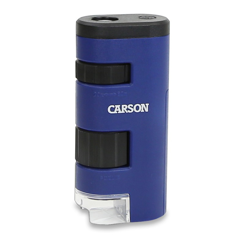 Carson MM-450 PocketMicro, 20x - 60x LED Pocket Microscope - New