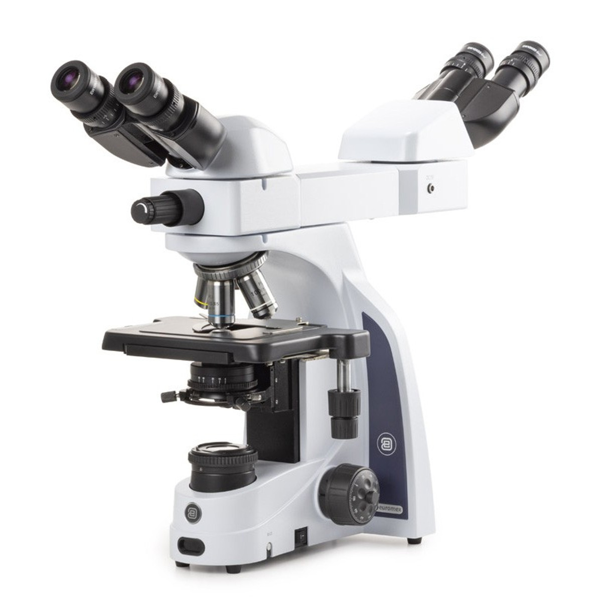 Euromex iScope Face-to-Face Microscope - E-Plan IOS Objectives
