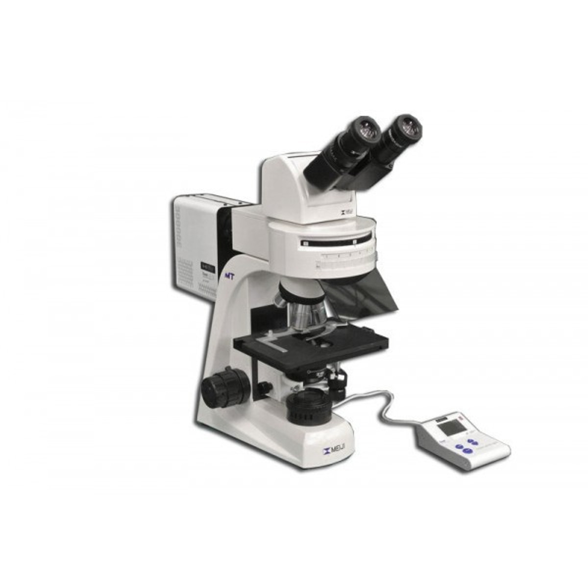 Meiji MT6200ECW Binocular Epi-Fluorescence Biological Microscope with LED Light Source New Microscope Company