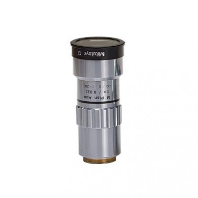 Mitutoyo M Plan Apo 1x Objective with 1/4 Wave Plate for MF-U
