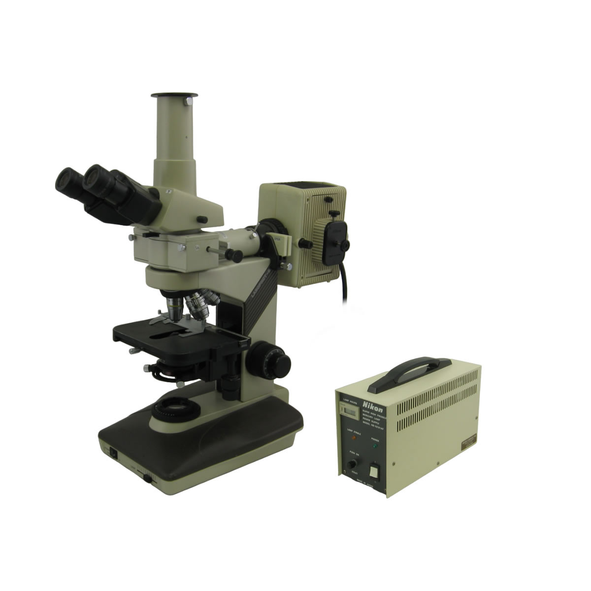 Nikon Labophot 2 Fluorescence Microscope - 10x, 40xR, 50xR Nikon Labophot 2 Fluorescence Microscope - 10x, 40xR, 50xR