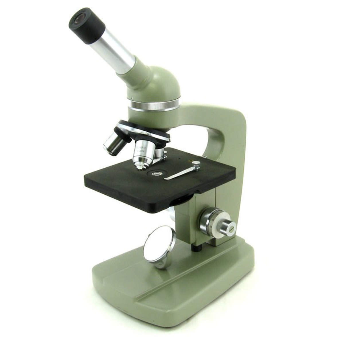 Technical Instruments Microscope, Three Objectives, Mirror