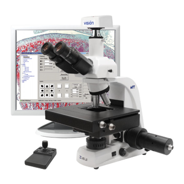 Meiji MT5300LM Trinocular Digital Motorized Microscope - New York