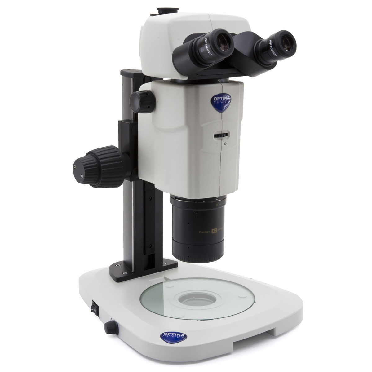 OPTIKA SZR-180 Trinocular Research Stereo Microscope, 7.5x to 135x  Magnification