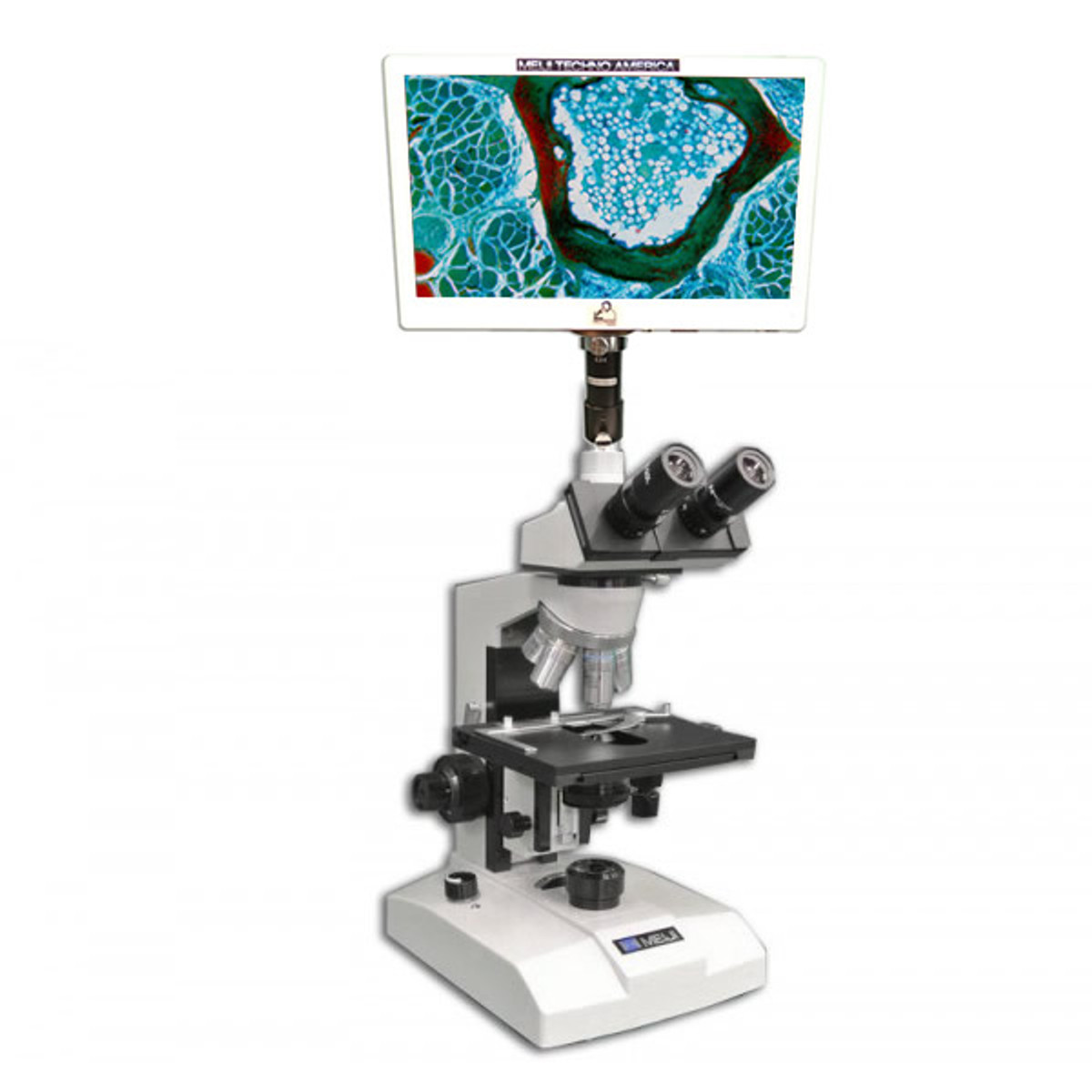 Meiji ML5300L LED Biological Digital LCD Microscope Package - New