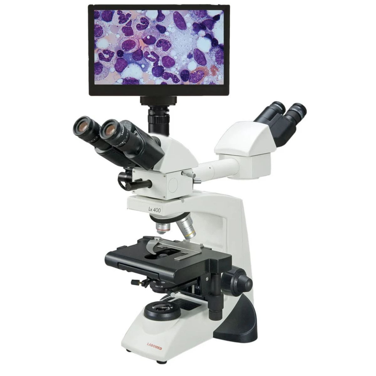 Labomed Lx400 LED Dual View Digital LCD Teaching Microscope