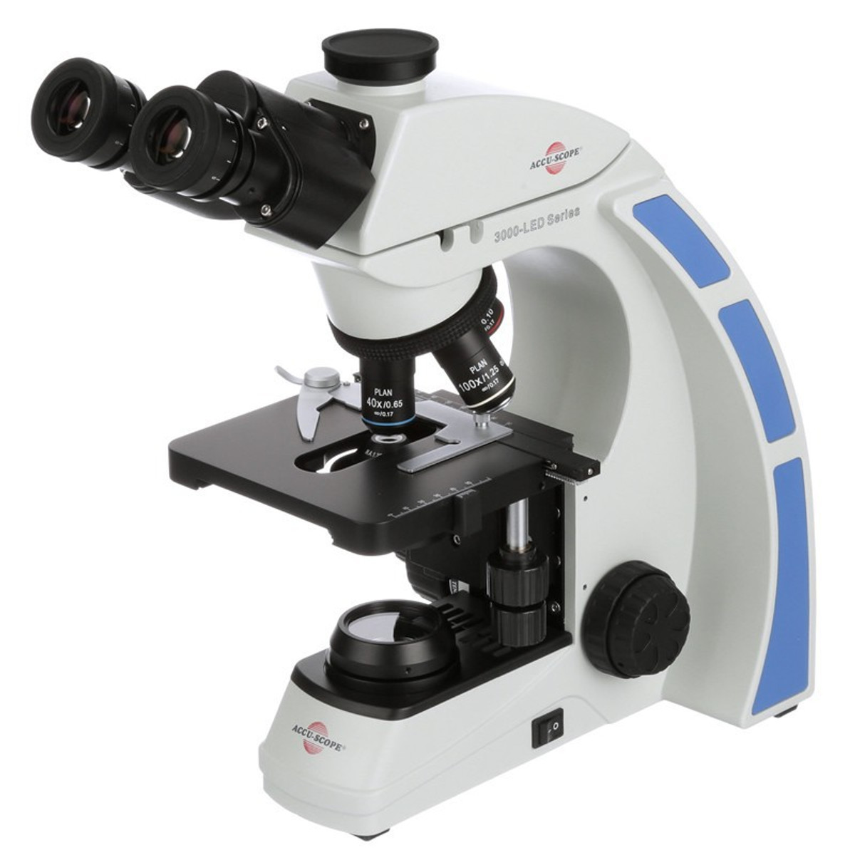 ACCU-SCOPE 3001-LED Microscope, Magnification - New York Microscope Company
