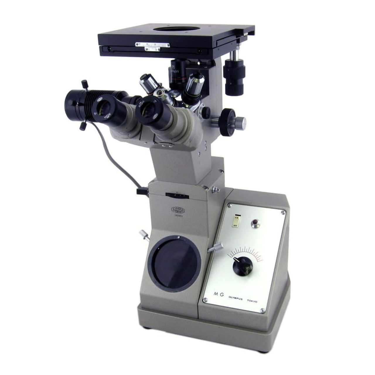 Olympus MG Inverted Microscope Reconditioned New York Microscope