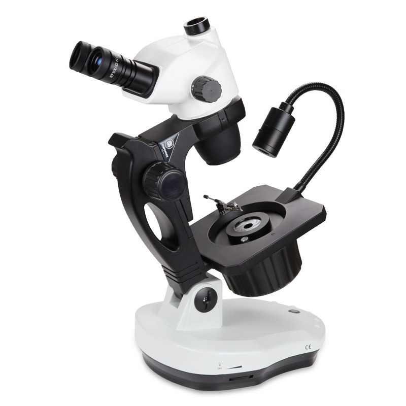 Euromex NZ.1903GEML, NexiusZoom Trinocular Gemology Microscope New