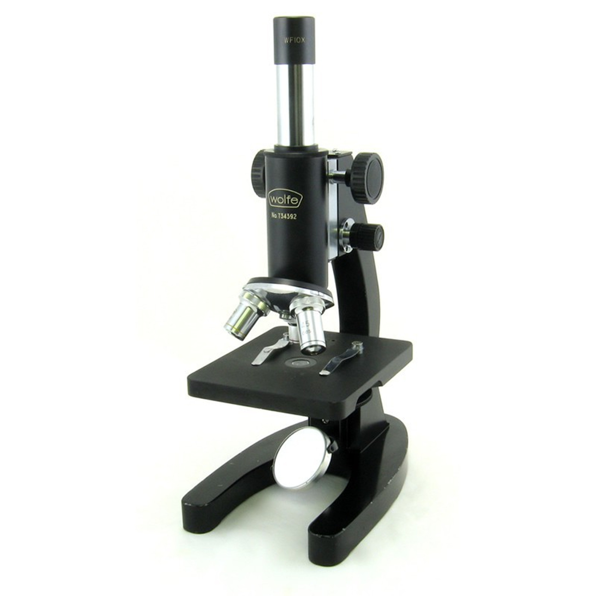 Assorted Microscopes, Three Objectives, Mirror, Reconditioned New