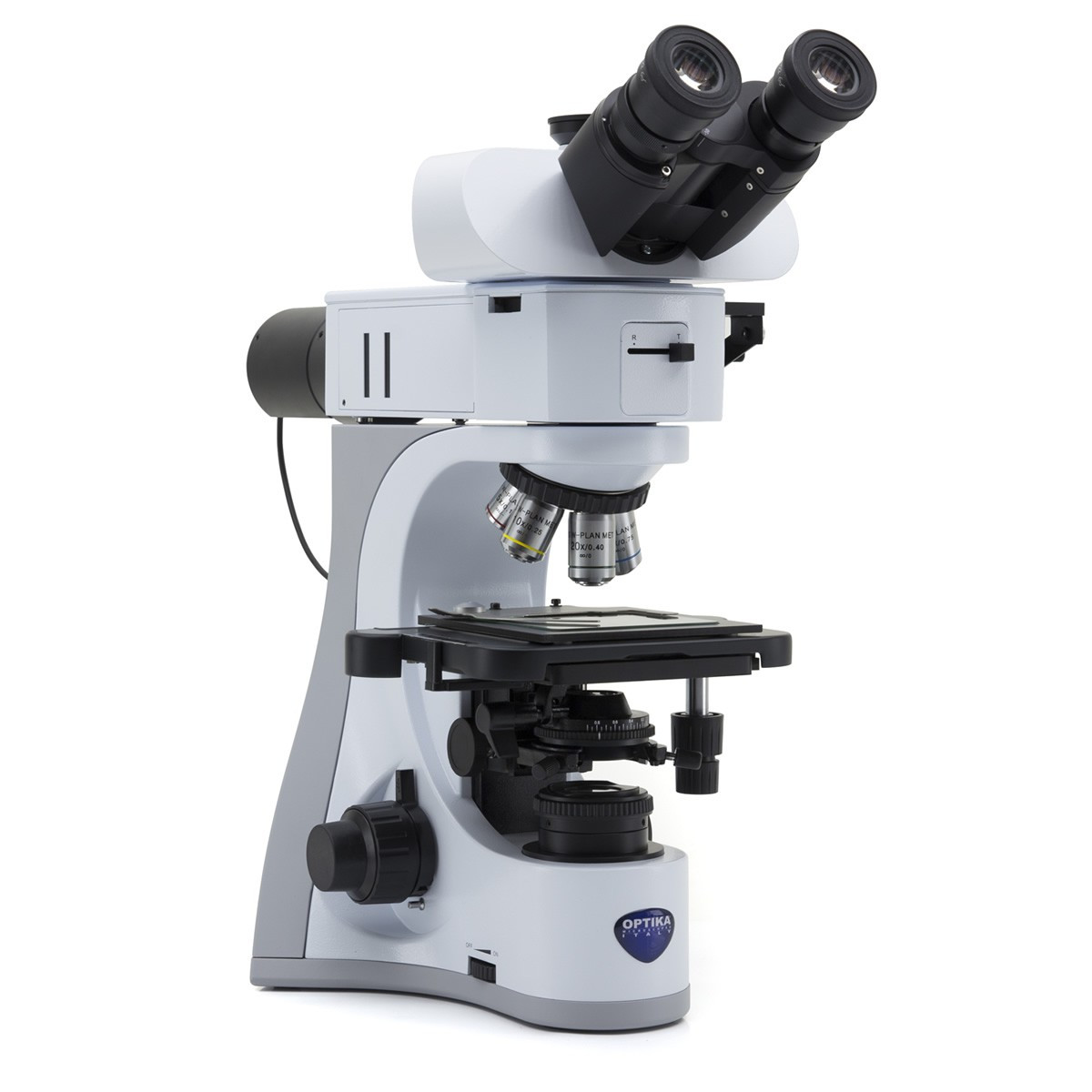 OPTIKA B510METR Trinocular Metallurgical Microscope with Transmitted & Incident Illumination