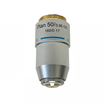 ACCU-SCOPE 3190PL-00 50xR Oil DIN Plan Achromat Objective ACCU-SCOPE 3190PL-00 50xR Oil DIN Plan Achromat Objective
