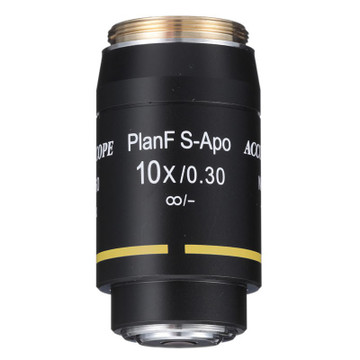 ACCU-SCOPE 10x S-Plan APO Objective for EXC-500 Series - Infinity Corrected ACCU-SCOPE 10x S-Plan APO Objective for EXC-500 Series - Infinity Corrected