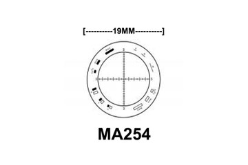 MA254 Walton & Beckett Reticle, 19MM