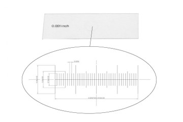 MA286 0.04? divided into 40 units Glass Stage Micrometer