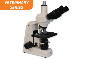 MT5300LV - HD (MT5300LV + HD1000-LITE-M + MA151/35/03) Veterinary LED Trinocular Brightfield Biological Microscope with HD1000-LITE-M camera