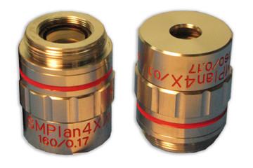 MA641 SM Plan Strain Free 4X Objective ? Polarizing Transmitted Brightfield Finite Strain Free - ML9900, ML9400, ML9700