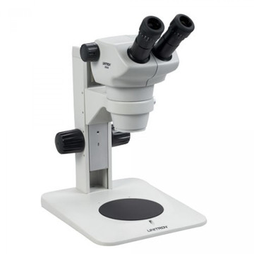 UNITRON 13100 Z850 Binocular Stereo Zoom Microscope on Plain Focusing Stand, 8x - 50x Magnification UNITRON 13100 Z850 Binocular Stereo Zoom Microscope on Plain Focusing Stand, 8x - 50x Magnification