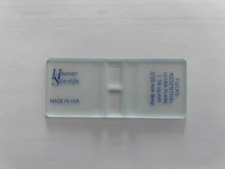 3720 Fuchs-Rosenthal Chamber with 2 cover glass
