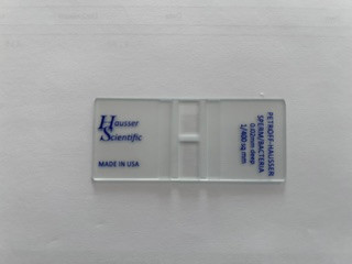 3901 Petroff-Hausser Bacteria Counting Chamber with 2 cover glass