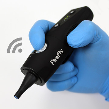 Firefly DE570 HD Wireless Mobile Video Otoscope for ENT & Audiology
