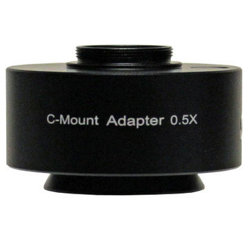 UNITRON 112-25-05 0.50x C-Mount Adapter, Focus Adjustable for Z12 Series UNITRON 112-25-05 0.50x C-Mount Adapter, Focus Adjustable for Z12 Series