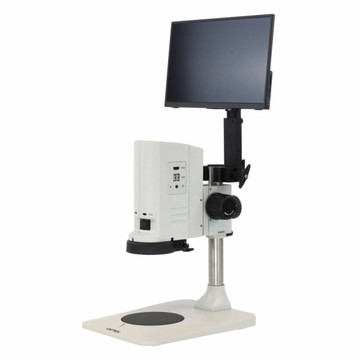 UNITRON 14711-PS ZoomHD Digital Macro Inspection System with Monitor Mount on Pole Stand