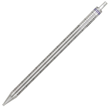 Serological Pipette, Diamond Essentials, 50mL, PS, Standard Tip, 345mm, STERILE, Purple Band, Individually Wrapped, Paper/Plastic, 25/Bag, 4 Bags/Unit