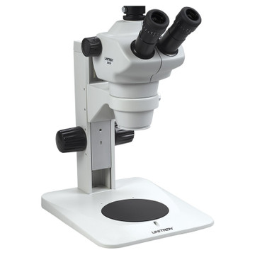 UNITRON 13130 Z850 Trinocular Stereo Zoom Microscope on Plain Focusing Stand, 8x - 50x Magnification UNITRON 13130 Z850 Trinocular Stereo Zoom Microscope on Plain Focusing Stand, 8x - 50x Magnification