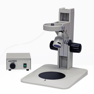 UNITRON 131-13-04 Plain Focusing Stand with Variable Nicholas Illuminator UNITRON 131-13-04 Plain Focusing Stand with Variable Nicholas Illuminator