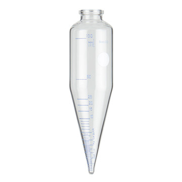 Centrifuge Tube, Glass, Conical Bottom, 8 Inch, Oil Centrifuge Tube, 100mL