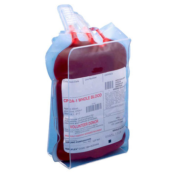 6" Blood Shoe, Blood Bag Holder, 3.5" x 6", 20 per Pack
