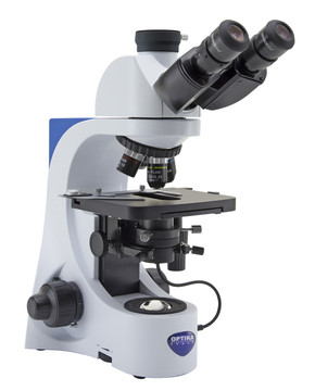 OPTIKA B-383DK - B-380 Trinocular darkfield microscope, 1000x IRIS, PLAN