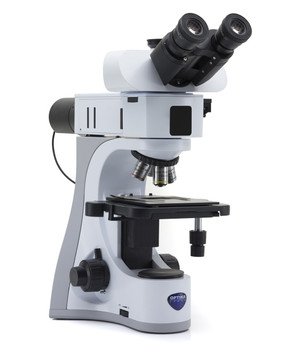 OPTIKA B-510MET - B-510 Trinocular metallurgical microscope, 500x, IOS PLAN MET, Incident light