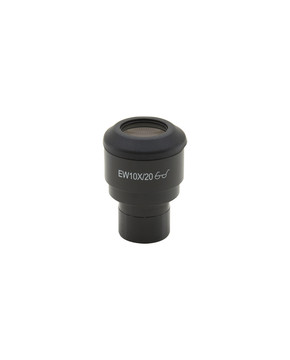 OPTIKA M-160 - EW10x/20 eyepiece, high eyepoint, rubber cup (23mm Ø)