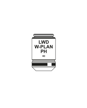 OPTIKA M-785 - IOS LWD W-PLAN PH objective 40x/0.65