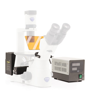 OPTIKA M-798 - HBO fluo attachment, 4-pos. (B&G filter set)