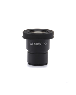 OPTIKA ST-081 - EW10x/21 eyepieces (pair), high eyepoint, rubber cup (30mm Ø)