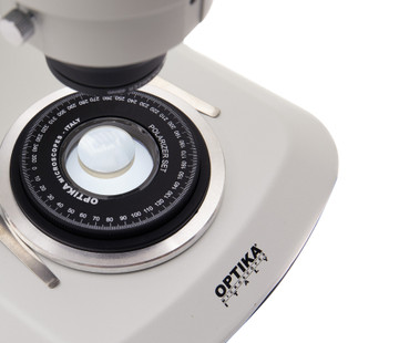 OPTIKA ST-088.1 - Polarising set (filters and rotating stage), 100mm diameter