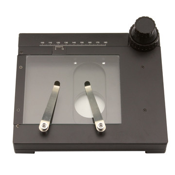OPTIKA ST-110 - Moving stage, coaxial knobs, 95mm diameter