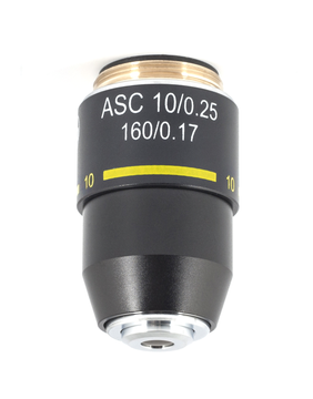Motic B Series - Achromatic super contrast objective ASC 10X/0.25 (WD=6.4mm)