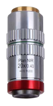 Motic PSM1000 Objective - Near Infrared Ray Objective NIR 20X/0.4 (WD=20.5mm)