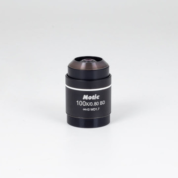 Motic AE Objective - CCIS® LM Plan achromatic BD objectives LM BD PL 100X/0.8 (WD=1.7mm)