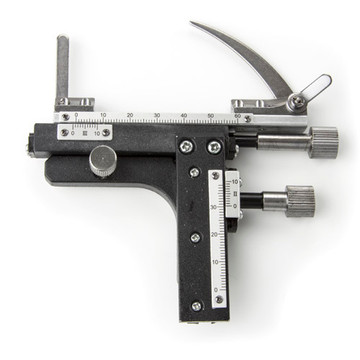 Euromex EC.9500 Attachable mechanical 51 x 26 mm X-Y stage with double Vernier and separate horizontal adjustments knobs for EcoBlue series