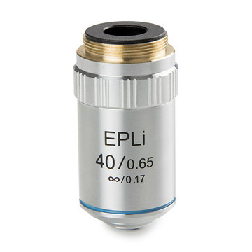 Euromex BS.8240 E-plan EPLi S40x/0.65 infinity corrected IOS objective. Working distance 0.78 mm