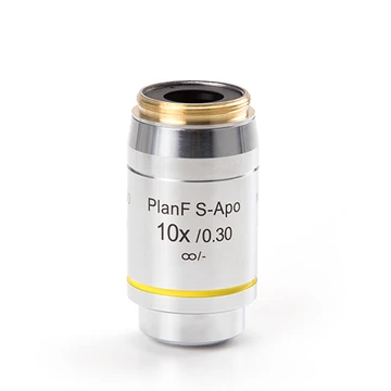 Euromex DX.7310 Infinity EIS 60 mm Plan Semi-Apochromatic PLi-Apo Fluarex 10x/0.30 objective. M25. Working distance 8.1 mm